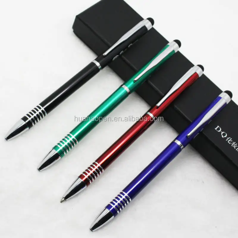 HUAHAOブランド2 1でBall Point Writing Pen、容量性スタイラスタッチペンiphoneアプリTablet Pen PC Smartphone