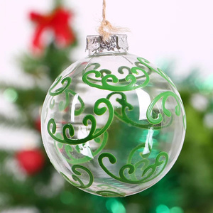 <span class=keywords><strong>Boule</strong></span> <span class=keywords><strong>de</strong></span> verre pare-balles, 50 pièces, ornements transparents <span class=keywords><strong>de</strong></span> noël, objets artisanaux remplis <span class=keywords><strong>de</strong></span> neige artificielles et <span class=keywords><strong>de</strong></span> l'herbe - Product Image 6