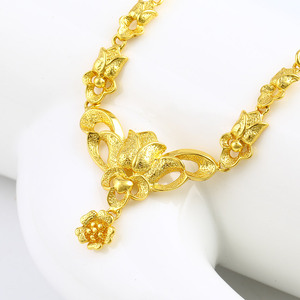 Xuping gioielli Che Ristabilisce I sensi antichi fiori Della sposa monili di cerimonia nuziale set - Product Image 1