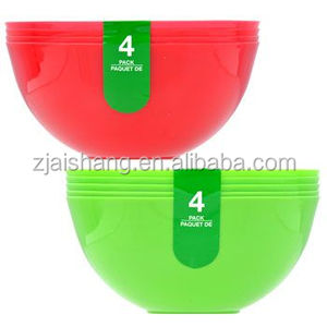 Europeo Alla <span class=keywords><strong>Moda</strong></span> di Prima Classe di Alta Qualità di grado alimentare usa e getta food grade variopinto rotondo di plastica che serve ciotola Bpa libero - Product Image 1