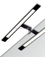 Miroir lumineux LED en aluminium