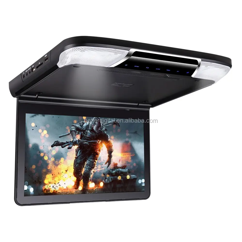 Roof mounting car dvd monitor 11 INCH 1080P with 1920X1080 RGB