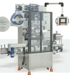 Automatic shrink sleeve label machine