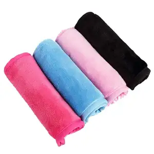 화학 자유로운 화장품 Microfiber 메이크업 제거제 얼굴 피복