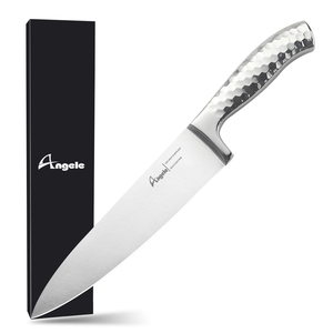Cuchillo <span class=keywords><strong>de</strong></span> <span class=keywords><strong>cocina</strong></span> <span class=keywords><strong>de</strong></span> acero inoxidable ecológico <span class=keywords><strong>de</strong></span> 8 pulgadas <span class=keywords><strong>de</strong></span> la mejor calidad con mango <span class=keywords><strong>de</strong></span> madera Pakka negro y hoja <span class=keywords><strong>de</strong></span> acero al carbono - Product Image 1