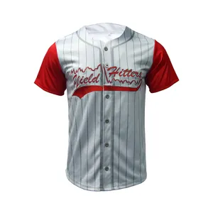Мужская бейсбольная Униформа Healong, оптовая продажа, сделанные на заказ футболки, трикотажные изделия