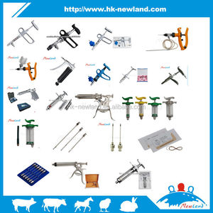 Inyector continuo ajustable NL114, jeringa veterinaria continua para cerdos, vacas, ovejas, animales - Product Image 3