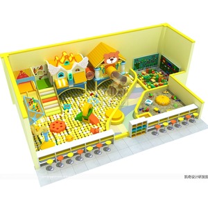 KAIQI Soft Play เด็กเกม Mcdonalds สนามเด็กเล่นในร่มสถานที่ - Product Image 2