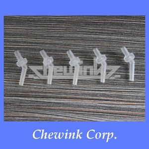 Disposable Manual Class I Mixing Tip Medical Dental <b>Oral</b> Flat PP Clear White - Product Image 2