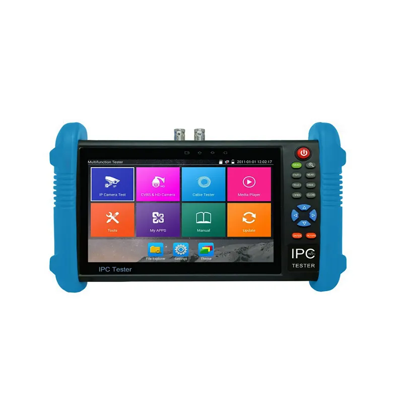 7" 1280*800 CCTV Test Monitor All in 1 Multi-function CCTV Tester Support H.265 4K Camera Test (IPC-8900MOVTSACT Plus)