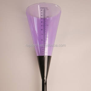 <b>Garden</b> Decorative Transparent <b>Lavender</b> Rainfall Gauge - Product Image 5