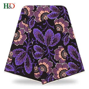 H & D Top Crystal rhinestone color cambiante lentejuelas 100% algodón Ankara cera de Holanda impresión con buen precio - Product Image 5