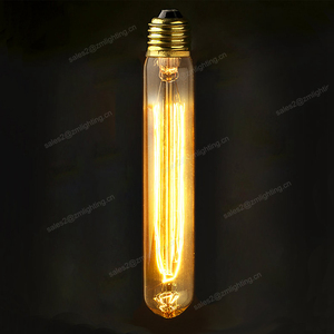 Spirale Tornante E26 E27 110 V 220 V 25 W 40 W 60 W tubo lungo T9-135 60 W edison lampadine stile T30 - Product Image 2