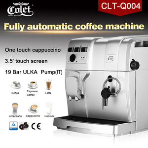 Caldera individual de dos colores (plata y negro) totalmente automática máquina de espresso - Product Image 1