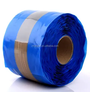 Synthetic neoprene self-adhesive fabric-reinforced repair conveyor rubber strip/patch