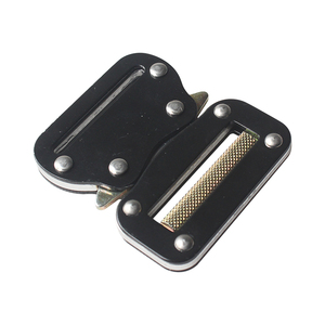 Personalizado 45MM metal preto fivela cinto de segurança de liberação rápida. - Product Image 3