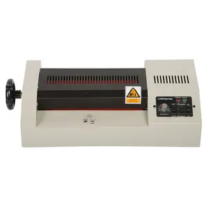 A3 A4 sıcak termal laminasyon makinesi için topuz ile fotoğraf ve kağıt laminasyon makineleri