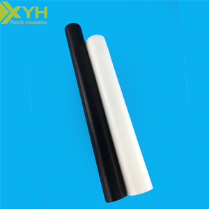 Tige <span class=keywords><strong>POM</strong></span>/acétal en <span class=keywords><strong>plastique</strong></span> dur noir de 20-130mm de diamètre - Product Image 6
