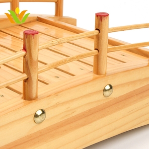Poisson en bambou Japonais Incassable <span class=keywords><strong>Sushi</strong></span> Bateau - Product Image 4