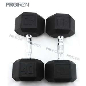 Proffesional shape rubber hammer strength coated hex CUFFLINK 40lb - Product Image 4