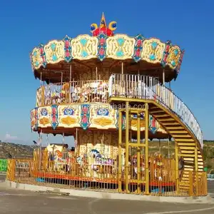 Công Viên Giải Trí Sử Dụng Merry Go Vòng Rides Carnival Trò Chơi Để Bán