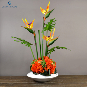 Nouveau produit, Simulation de strelitia Reginae Aiton, <span class=keywords><strong>plante</strong></span> à fleurs artificielles, oiseau d'raven, - Product Image 4