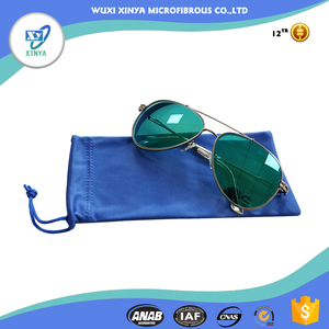 Exécution exquise microfibre oem poche de lunettes de soleil avec clap - Product Image 1