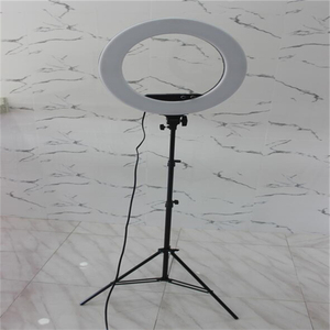 LF-R360 Macchina Fotografica Photo Youtuber Studio Video Anello di Luce Della Lampada 12 pollici di Trucco Della Lampada con il Treppiedi Specchio di Alta CRI HA CONDOTTO LA 5800 k