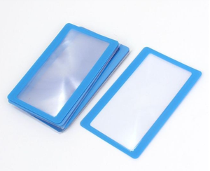 Pvc fresel लेंस शीट क्रेडिट कार्ड 3x चुंबक पढ़ने के लिए 3x मैग्नीफायर - Product Image 2