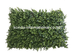 Verde plantas <span class=keywords><strong>de</strong></span> plástico falsos seto artificial estera del <span class=keywords><strong>boj</strong></span> - Product Image 4