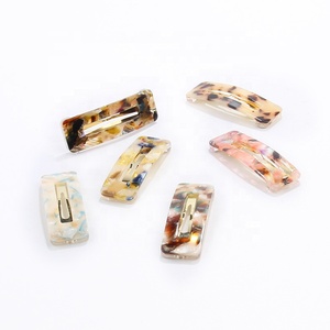 Quà Tặng Sinh Nhật Cho Trẻ Em Kẹp Tóc Cỡ Nhỏ Acetate Phong Cách Hàn Quốc Bán Chạy Kẹp Tóc Thời Trang Cho Bé Gái Kẹp Tóc Mini <span class=keywords><strong>Snap</strong></span> Chất Lượng Tốt Nhất - Product Image 1