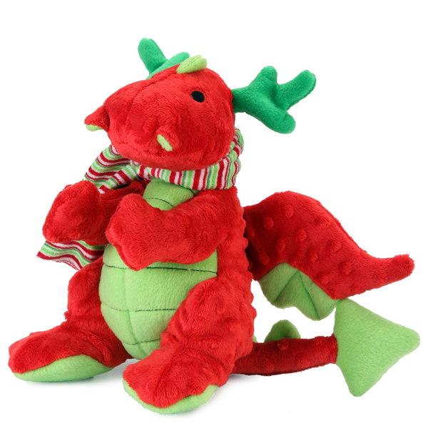 Heunec Peluche Drago Cocco | Morbido Giocattolo In PET Riciclato | Colore Arancione Con Ali Viola