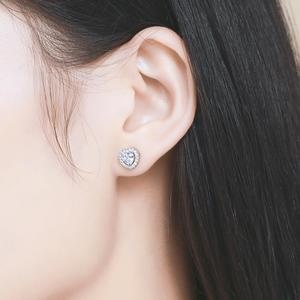 BAGREERSCE059ブルーサファイアイヤリングイヤリングセッティングストーンなしジャーマンシルバージュエリー - Product Image 5