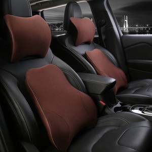 Electric Car Seat <strong>Headrest</strong> <strong>Pillow</strong> and Car Lumbar Support <strong>Pillow</strong> Carseat Foamy Cushions - Product Image 5