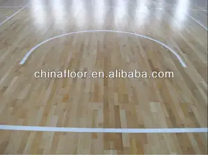 Terrain de Basket Plancher En Bois D'érable De Chine