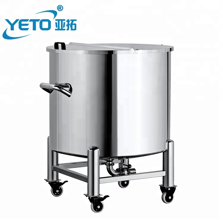 Подвижное оборудование для хранения химических жидкостей из нержавеющей стали, бак для хранения масла и горячей воды