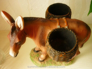<span class=keywords><strong>Burro</strong></span> de <span class=keywords><strong>la</strong></span> historieta resina personalizada salt and pepper shaker titulares - Product Image 3