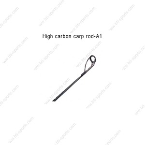 Servicio de diseño al cliente, caña de carpa de 12 pies de alto carbono con buena acción (B15) - Product Image 4