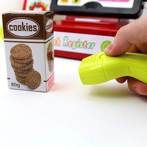 Juego de <span class=keywords><strong>caja</strong></span> <span class=keywords><strong>registradora</strong></span> con comida de simulación, dinero, luces y sonidos - Product Image 6