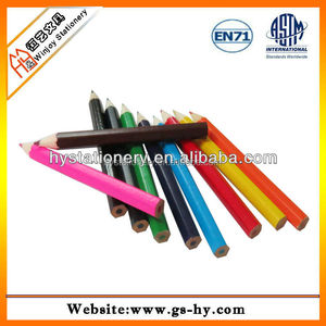 Moda grande 1 cm diámetro personalizada enorme jumbo lápiz de <span class=keywords><strong>color</strong></span> lápiz de madera caliente-venta - Product Image 2