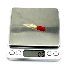 Appât de pêche pour la basse, vers creux en tube, appât maggot, vente chaude, 4,5 cm, 1,77 pouce, jupes de tube souples, appât de pêche pour la crappie - Product Image 3