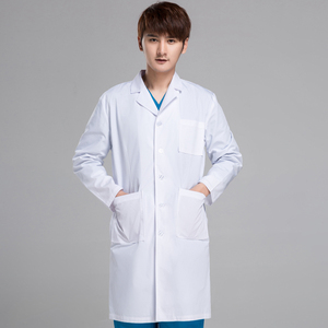 Tissu tissé protecteur et hygiénique de <span class=keywords><strong>blouse</strong></span> de laboratoire <span class=keywords><strong>jetable</strong></span> pour l'industrie alimentaire et de laboratoire - Product Image 2