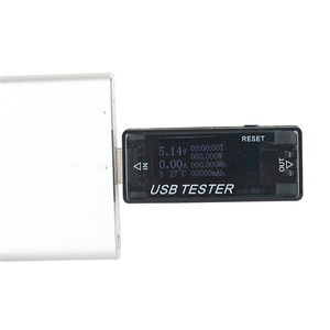 Medidor de voltaje <span class=keywords><strong>8</strong></span> en <span class=keywords><strong>1</strong></span> QC2.0 3,0 4-30V, medidor de corriente, Monitor, voltímetro, amperímetro, potencia eléctrica, USB, KWS-MX17 - Product Image 6
