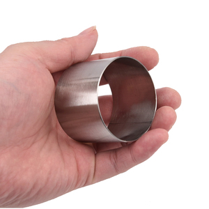 <span class=keywords><strong>Mini</strong></span> anneau rond de pâtisserie alimentaire, anneau de mousse, moule à gâteau - Product Image 6