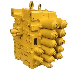 原装挖掘机备件黄色挖掘机液压控制阀KMX15RB