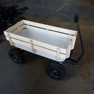 Populaire en gros enfants jouet en <span class=keywords><strong>bois</strong></span> et en métal main <span class=keywords><strong>chariot</strong></span> TC1831 - Product Image 3