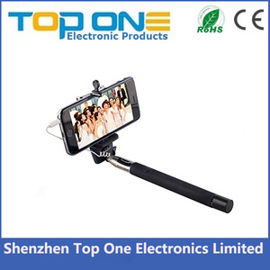 Venta al por mayor cable colorido pole <span class=keywords><strong>selfie</strong></span> palo con cable para el <span class=keywords><strong>iphone</strong></span> y Android Smart phone - Product Image 5
