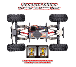 Giá trị tốt nhất 2.4 Gam 4WD Không Thấm Nước Electric powered 1:10 RC Crawler leo quy mô lớn rc truck với 6kgs servo - Product Image 5