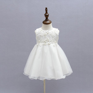 Bébé Fille Sans Manches En Tricot Dentelle Baptême Baptême <span class=keywords><strong>Tutu</strong></span> <span class=keywords><strong>Robe</strong></span> En Maille - Product Image 4