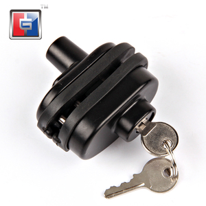 Anti-robo combinación <span class=keywords><strong>candado</strong></span> de pistola de plástico cerradura bicicleta de montaña de alta seguridad combinación 3 dial cerradura de gatillo - Product Image 1